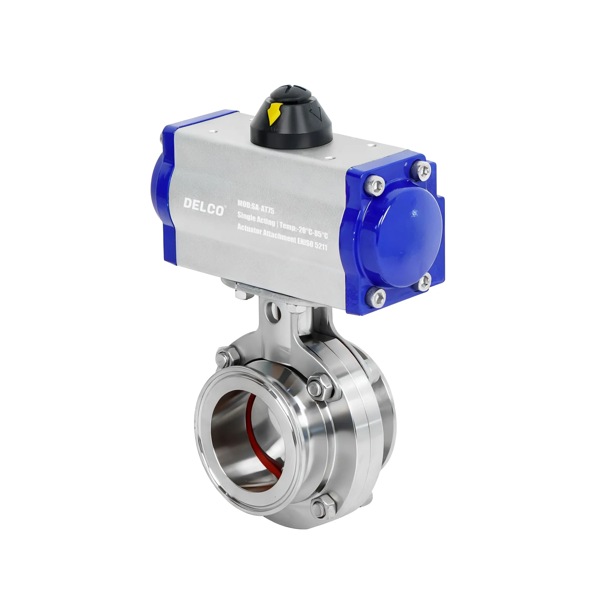 衛生バタフライバルブ