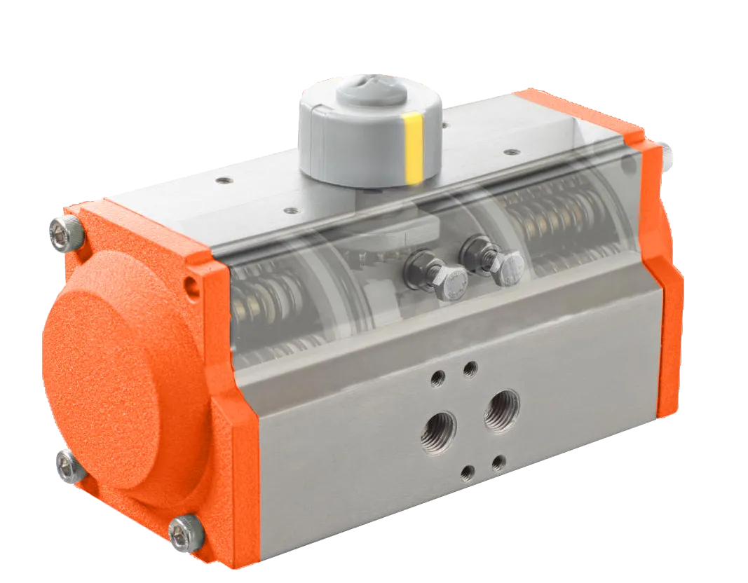 ATシリーズスプリングリターン空気アクチュエータ - フェイルセーフ緊急制御 3