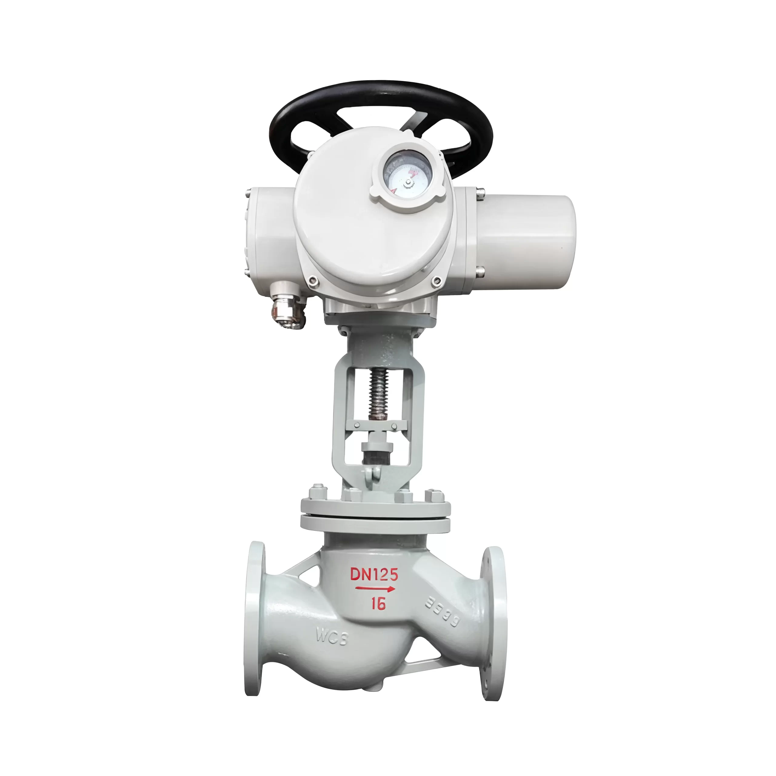 DK57-JBV Electric Multi-Turn Cast Steel Globe Valve 3