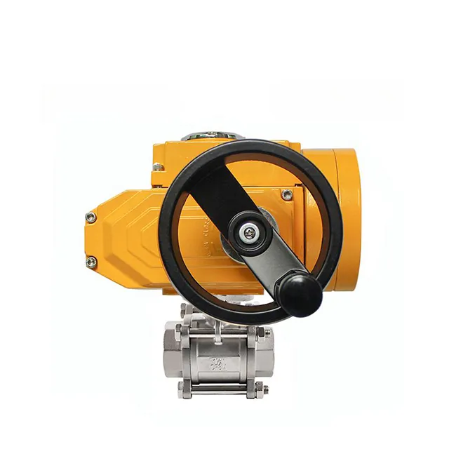 EX-DKV55-3PS 電気防爆3ピースボールバルブ(自動リセット付き) 2