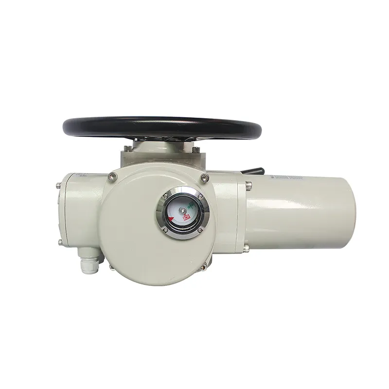 Z型電動多回転アクチュエーターの取り付けフランジおよび底部構造の詳細