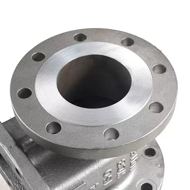 手動ステンレススチールフランジゲートバルブ – 詳細ビュー 1