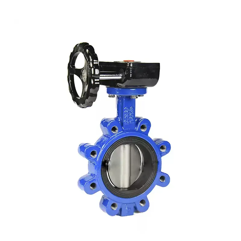 Manual Cast Iron Lug Butterfly Valve1