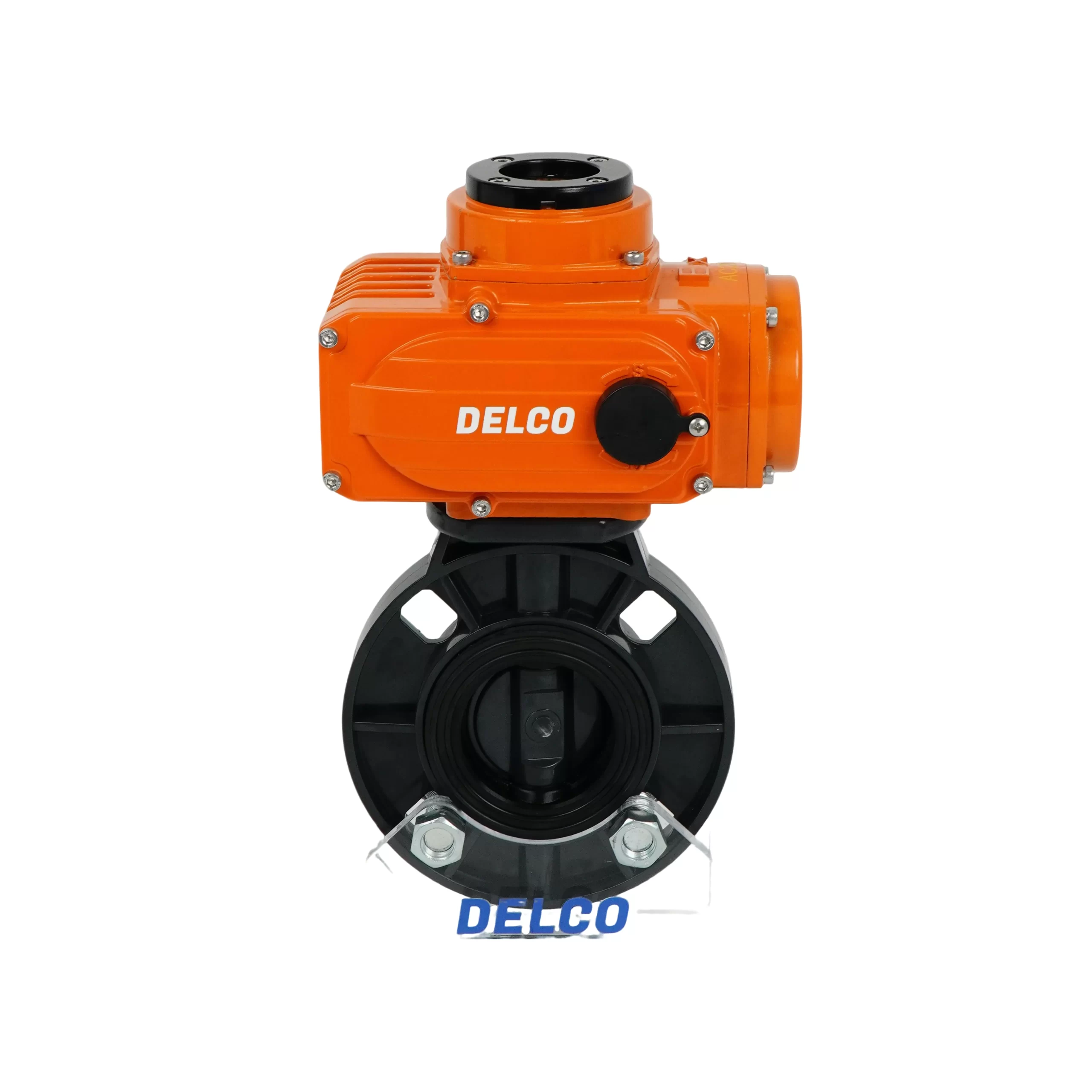 IP67-DK56-PB Electric Plastic Butterfly Valve 4