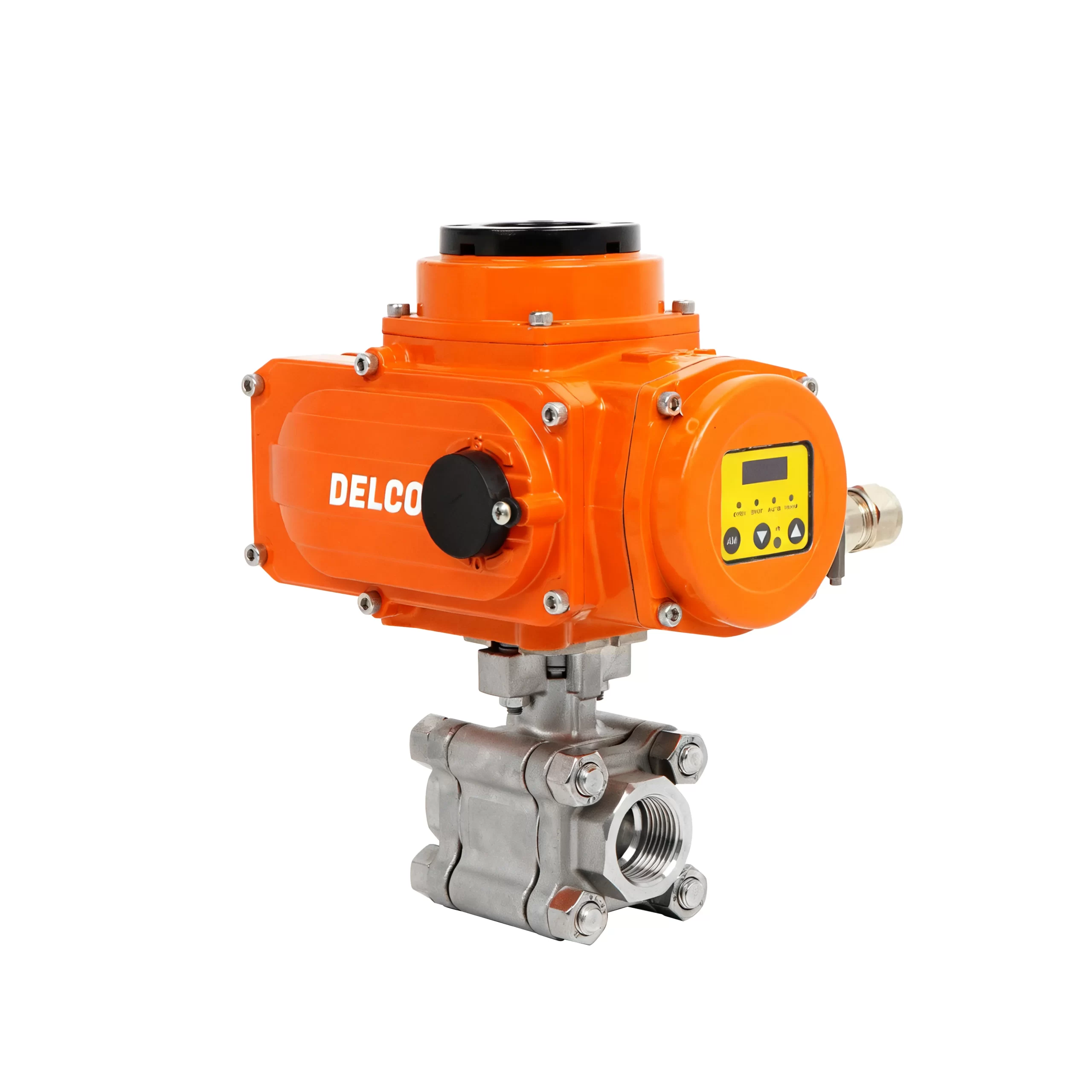 IP67-DKS55-3PH Electric Three-Piece High-Pressure Ball Valve 6