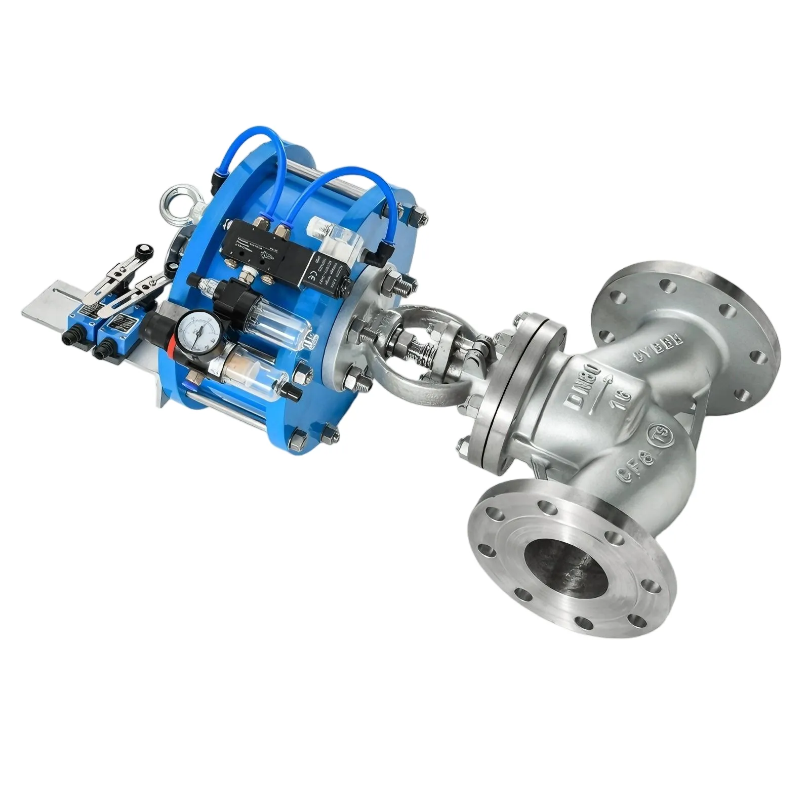 Pneumatic Linear Motion Globe Valve 2