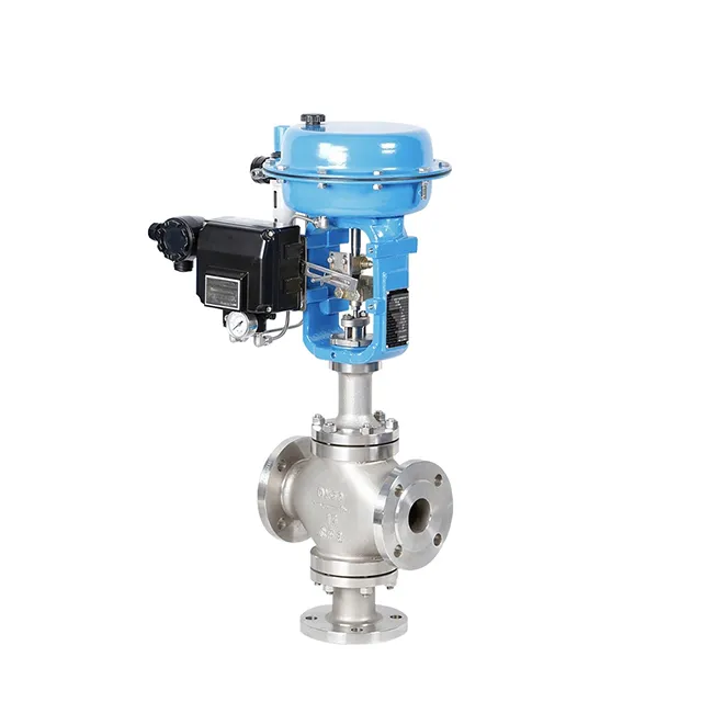 ZMAQ Pneumatic Three-Way Control Valve 3