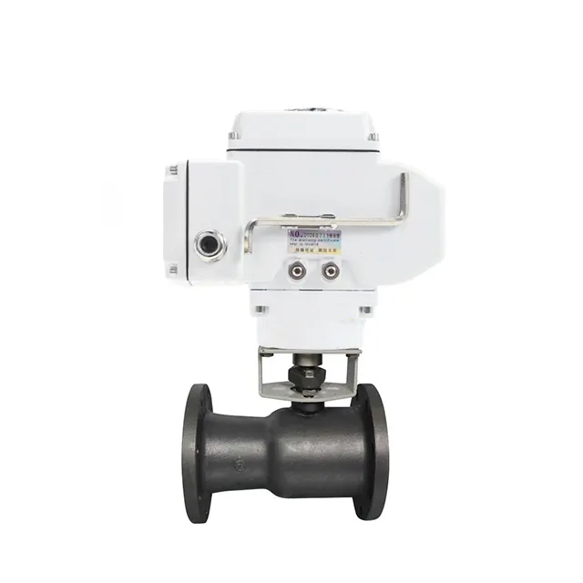 Motorized One-Piece Flanged Ball Valve (DN15-DN350) 4