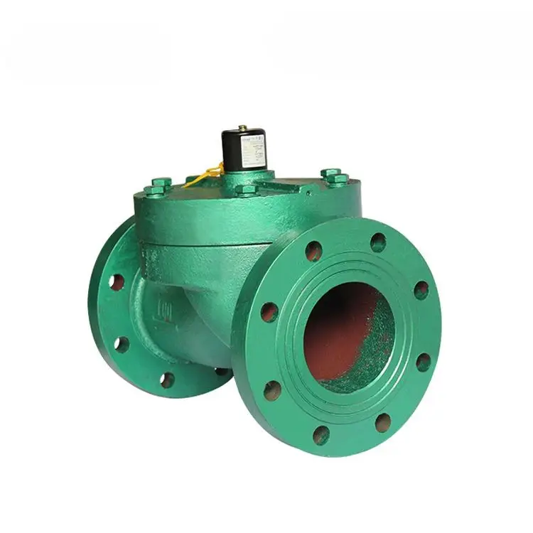 Cast Iron Flanged Pilot Operated Solenoid Valve 3