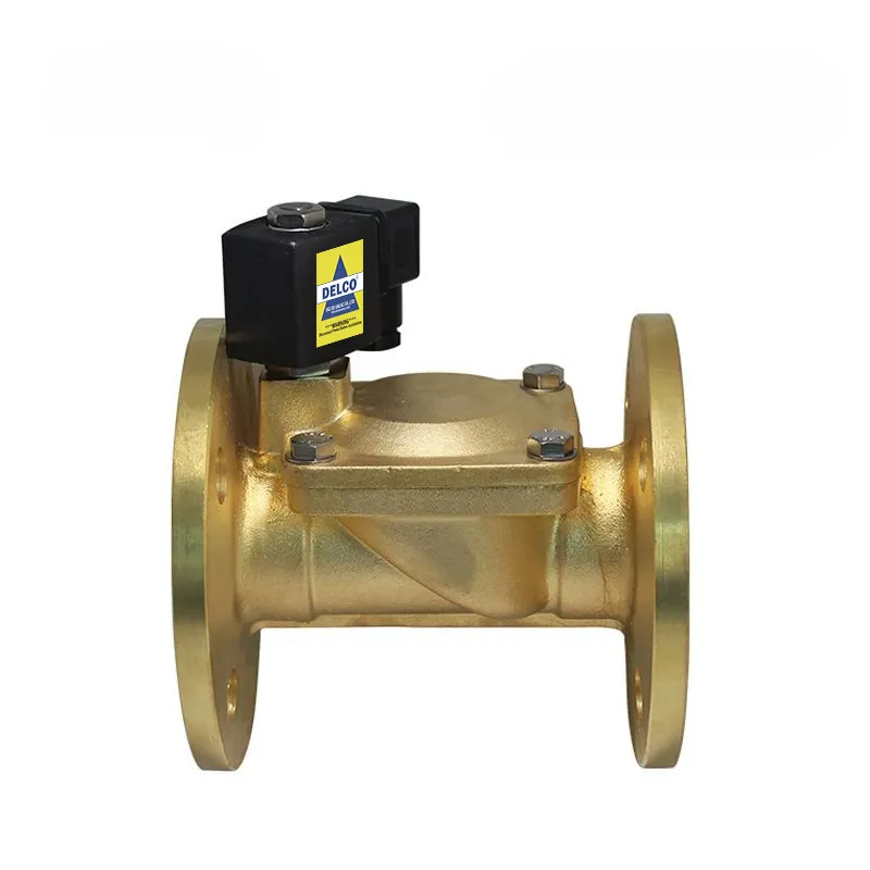 Brass/SS Flanged Pilot Operated Solenoid Valve 2