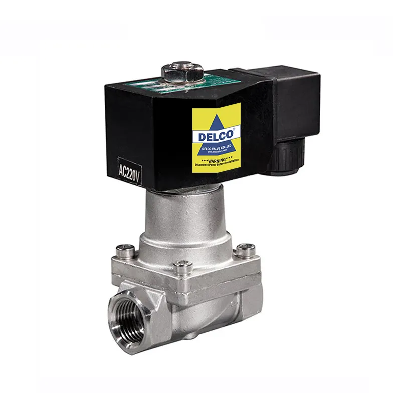 SS Piston Type Solenoid Valve 4