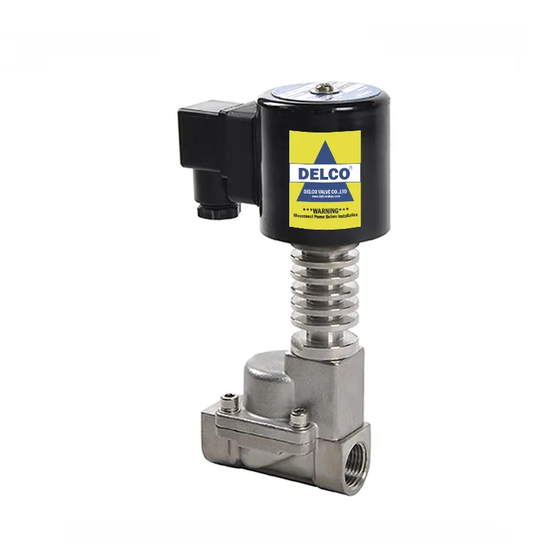 SS High Temp Piston Solenoid Valve 2