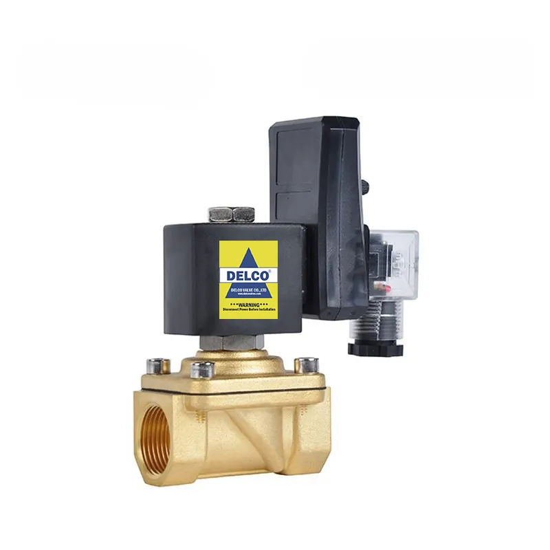Brass Auto Drain Solenoid Valve with Timer