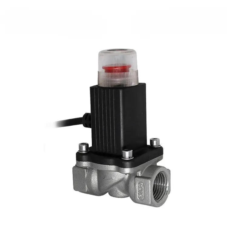 Aluminum Gas Emergency Shut-off Solenoid Valve 3