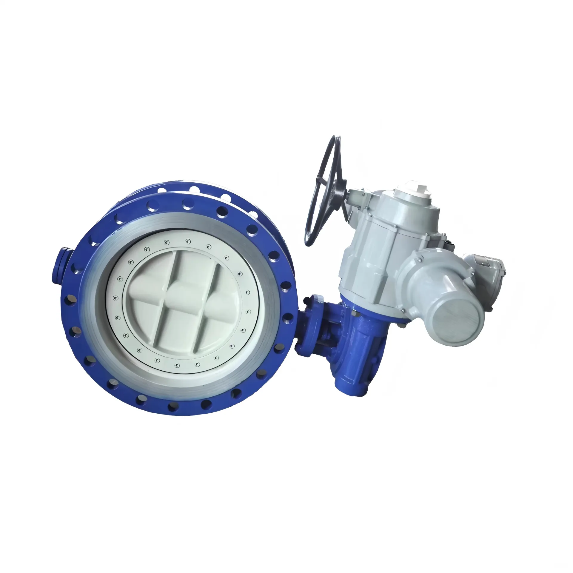 Electric Flanged Butterfly Valve (DN40-DN1200)